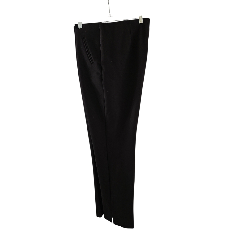 Chico's Tapered Leg Pants Size 3 / XL / 18 Black Slimming Panel High Rise